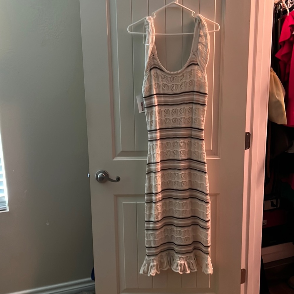 Crochet Midi Dress